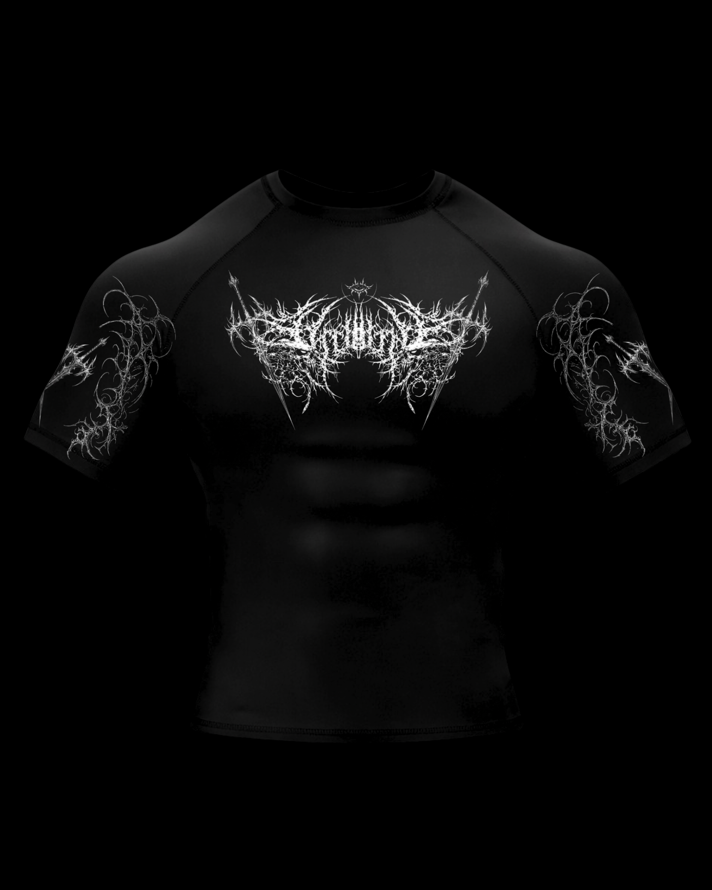 ETERNAL SOVEREIGN I — Wraith Black 220 GSM Compression Shirt