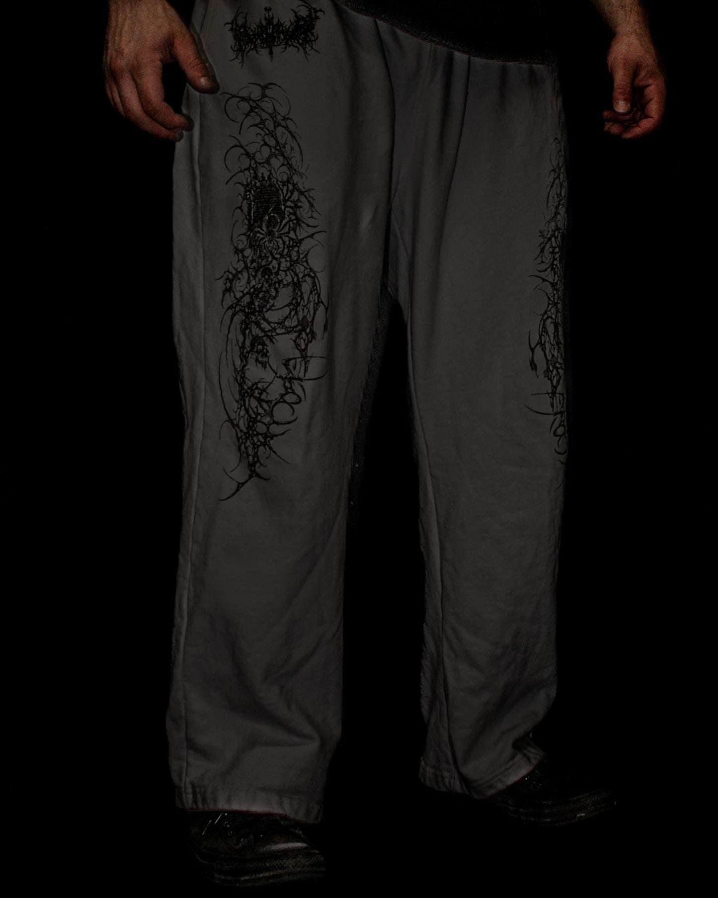 3.0 BLACKOUT UN-CUFFED SWEATPANTS (Nether Grey)