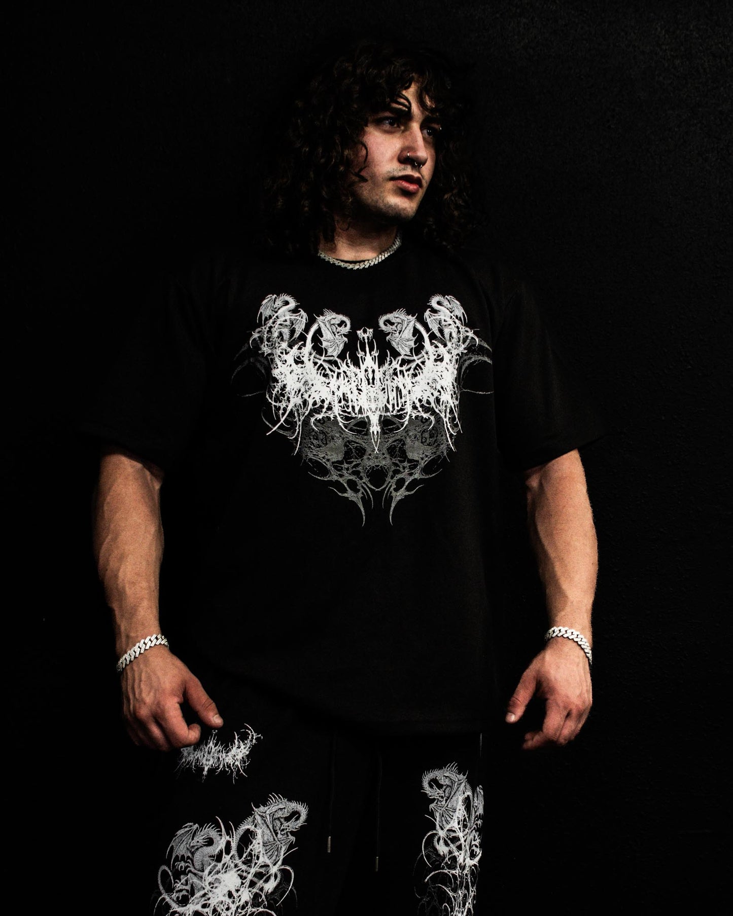 OBLIVION_01 SHIRT (Wraith Black) 300 GSM. DENSE. LIMITED.