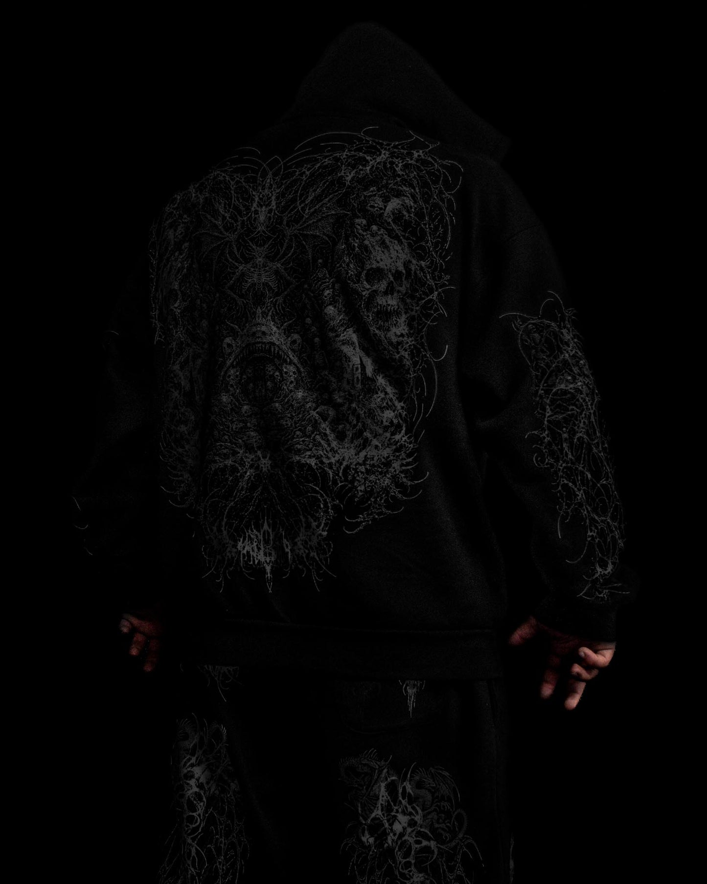 3.0 BLACKOUT HOODIE (Blackened Abyss)