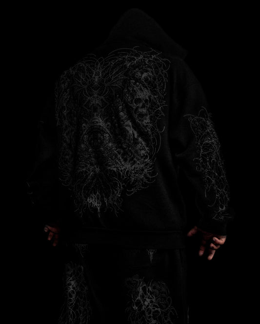 3.0 BLACKOUT HOODIE (Blackened Abyss)