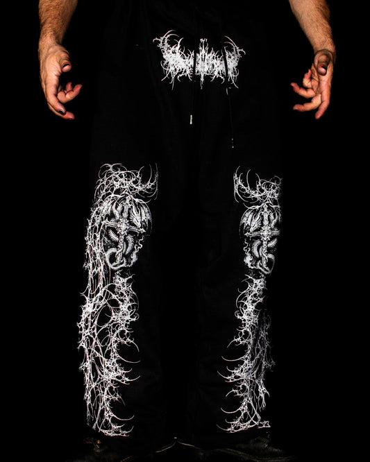 TFD II — Sigil Of Dominion Un-Cuffed Sweatpants (Wraith Black)