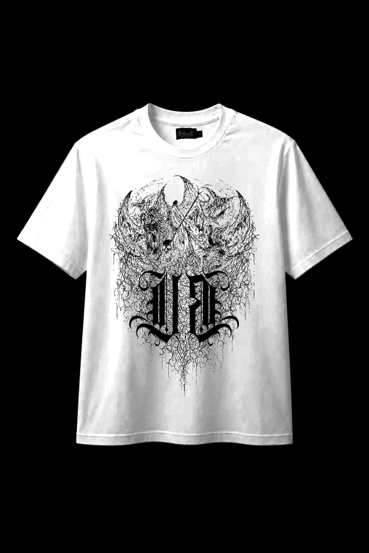 THE NEW KINGDOM — Wraith Black 230 GSM Refined Fit Tee