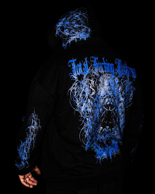 TFD II — Light Devoured Zip-Up Hoodie (Lunar Ash)