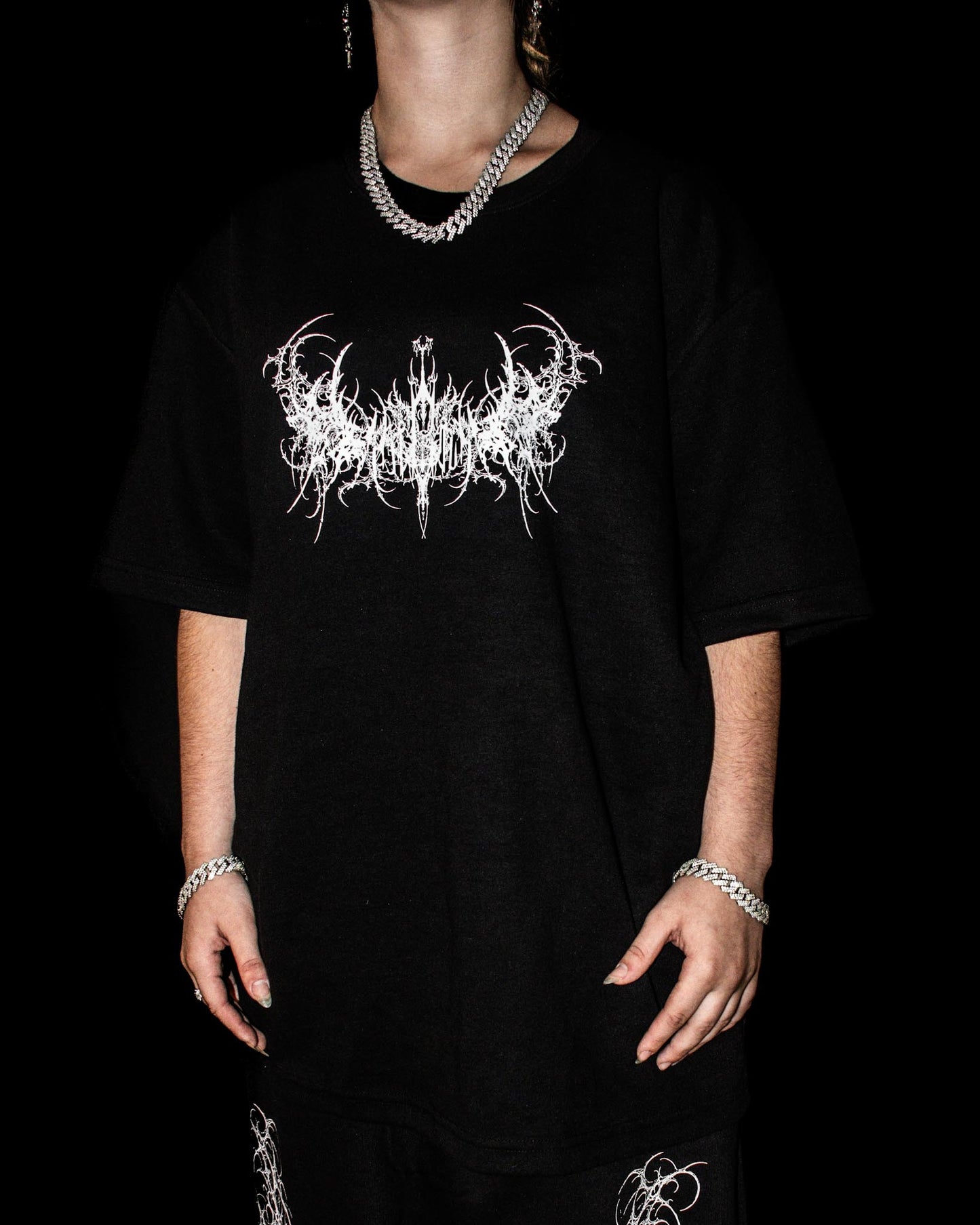 TFD I — NOCTURNAL SACRAMENT TEE — 300GSM (Wraith Black)
