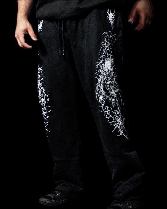 Deathline II Un-Cuffed Sweatpants (Wraith Black)