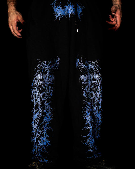TFD II — Sigil Of Dominion Un-Cuffed Sweatpants (Lunar Ash)