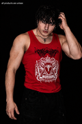 ETERNAL SOVEREIGN I
RIBBED TANK — Crimson Sacrament