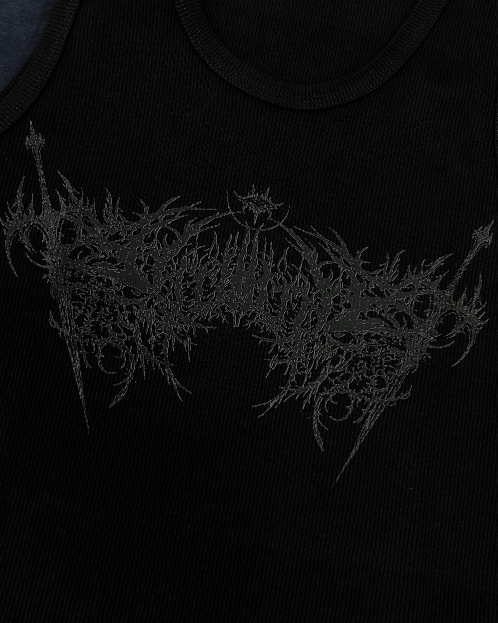 ASCENSION TANK — Obsidian Black