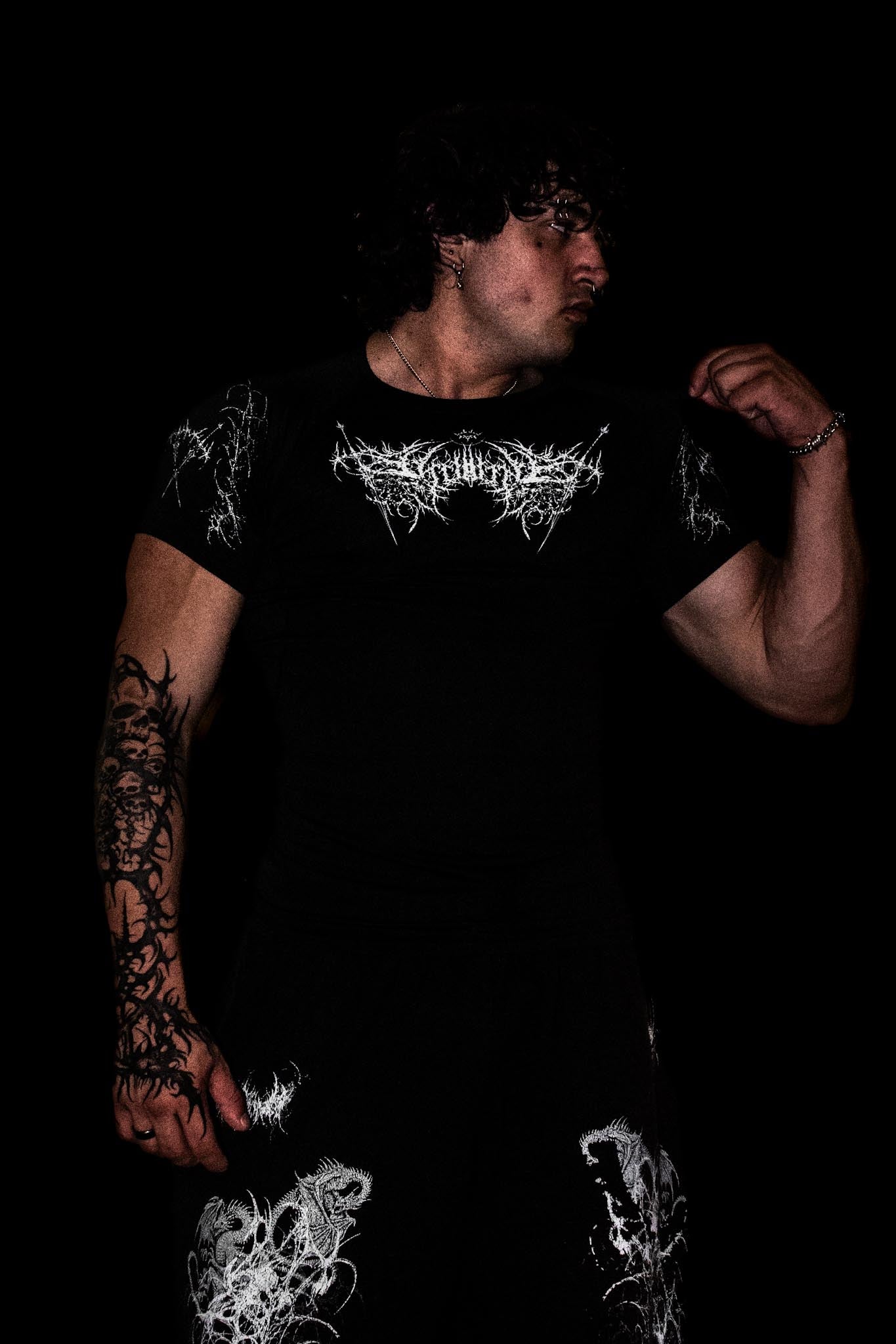 ETERNAL SOVEREIGN I — Wraith Black 220 GSM Compression Shirt