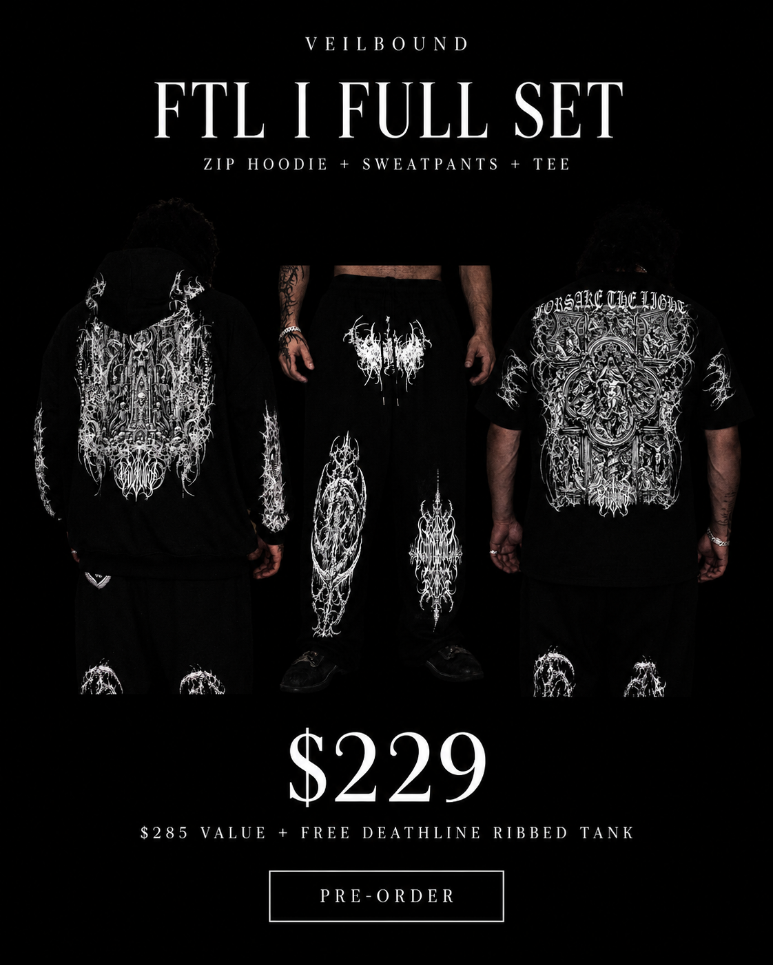 FORAKE THE LIGHT I — FULL SET + FREE TANK
