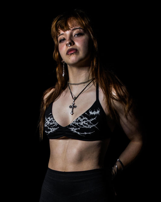 Deathline Mininal Sports Bra