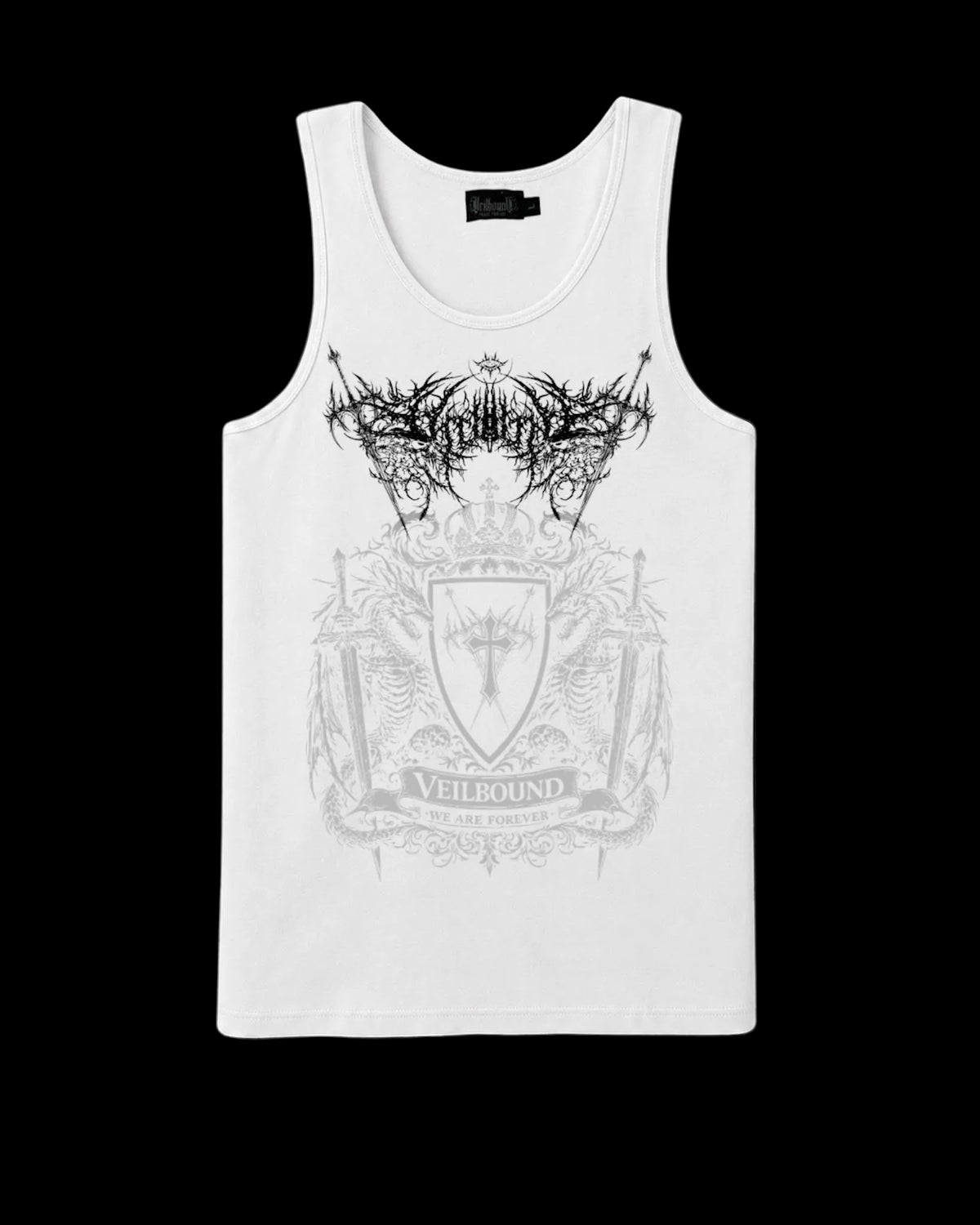 ETERNAL SOVEREIGN I
RIBBED TANK — Ivory Ash