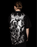 TFD I —  CATHEDRAL WAR TEE — 300GSM (Wraith Black)