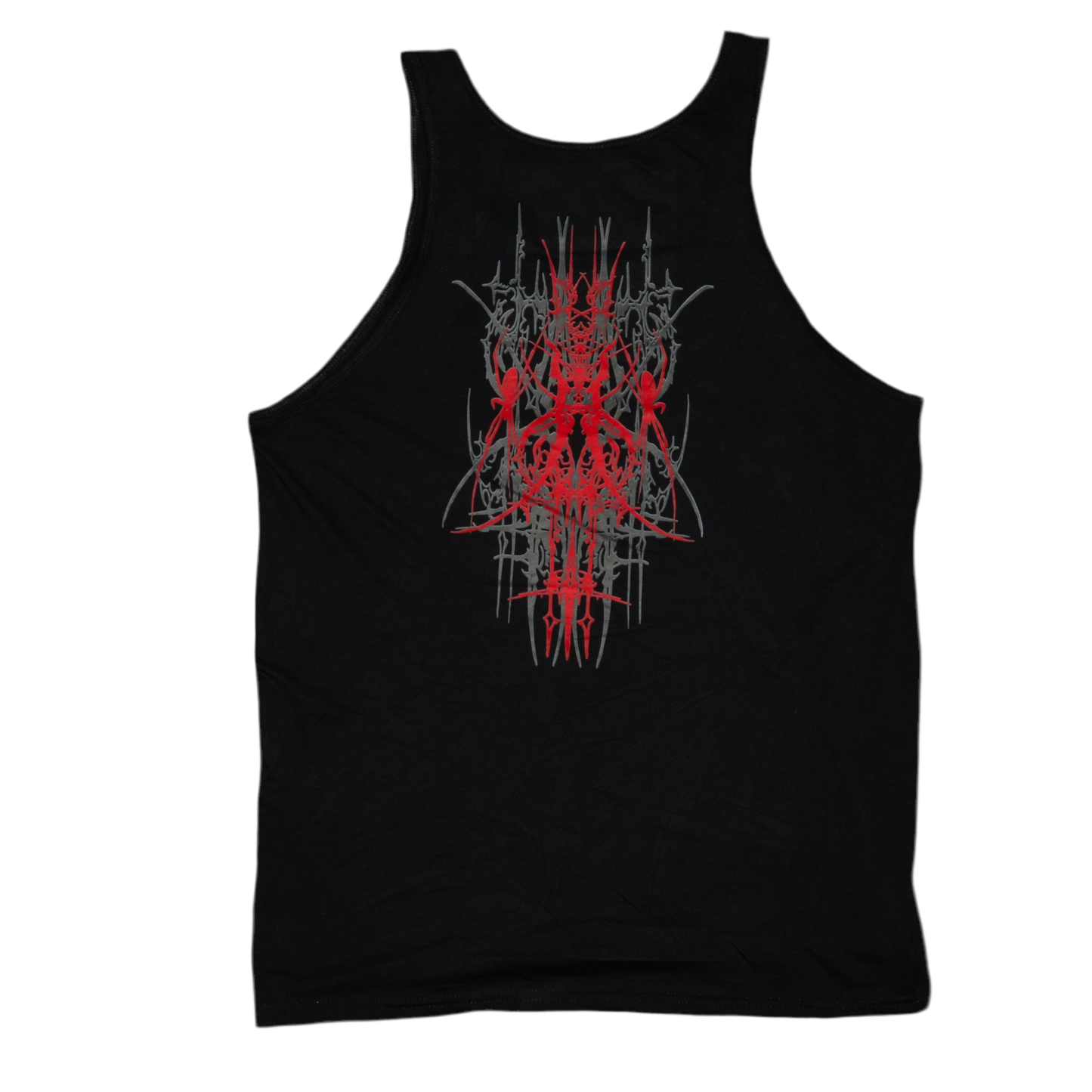 Durable Fitted Phantom Tank Top (Crimson)