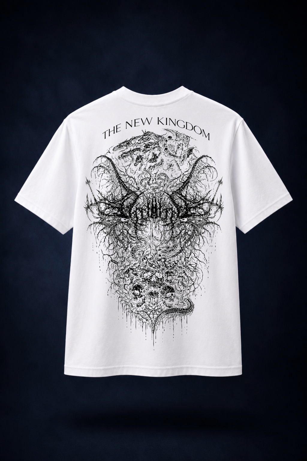 THE NEW KINGDOM — Ivory Ash 230 GSM Refined Cotton Shirt (Copy)