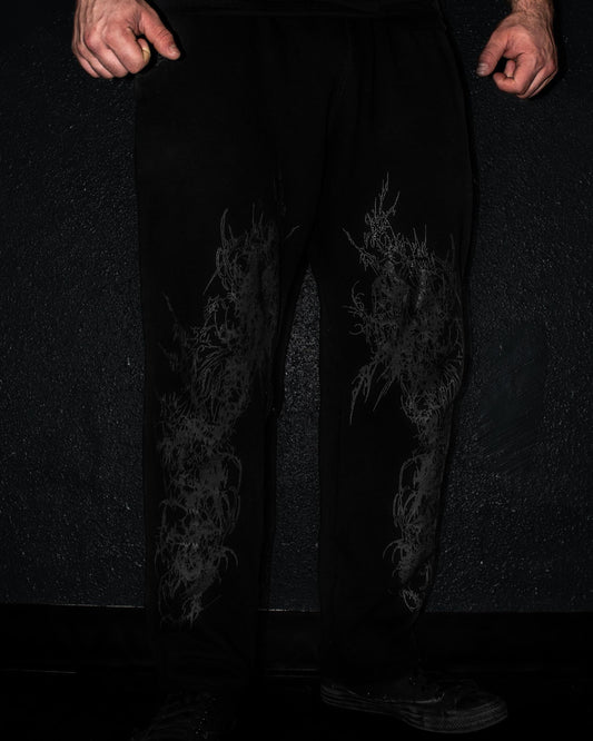 Obsidian Liturgy Un-Cuffed Sweatpants