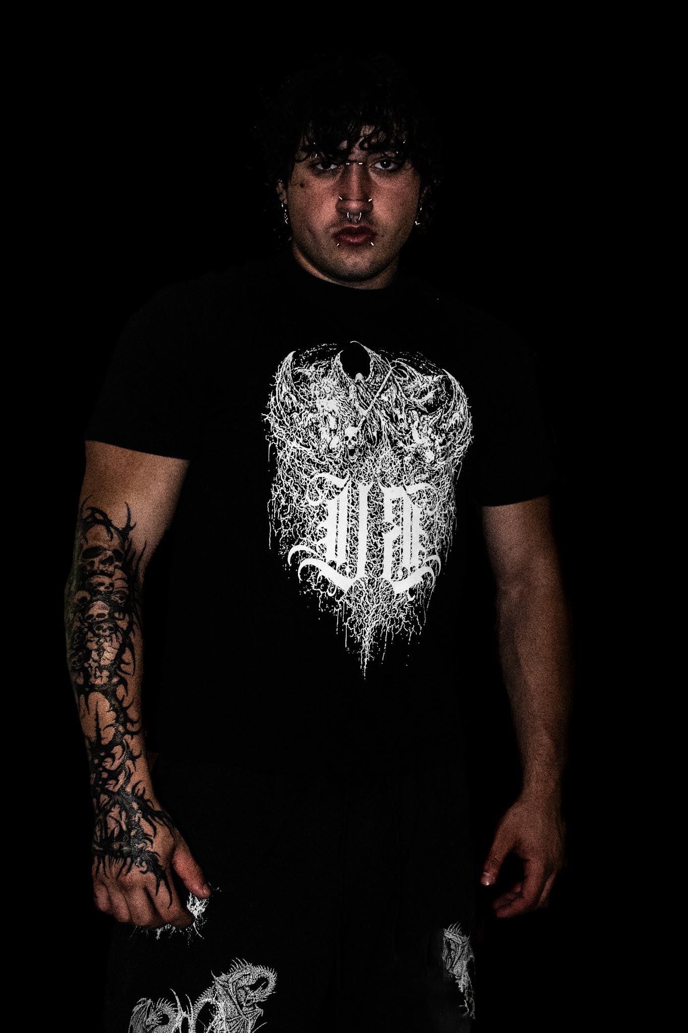 The New Kingdom Tee — Wraith Black