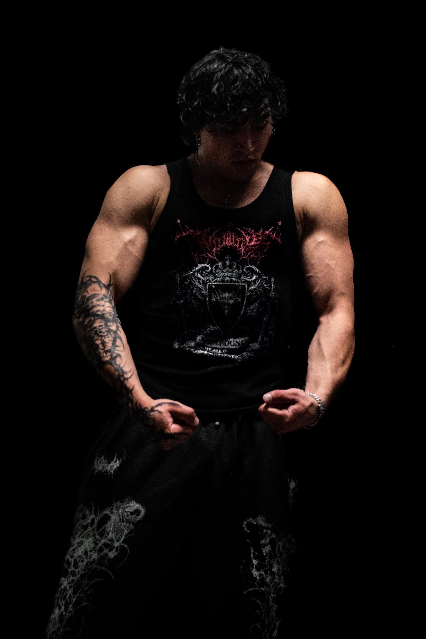 ETERNAL SOVEREIGN I
RIBBED TANK — Blood Sigil