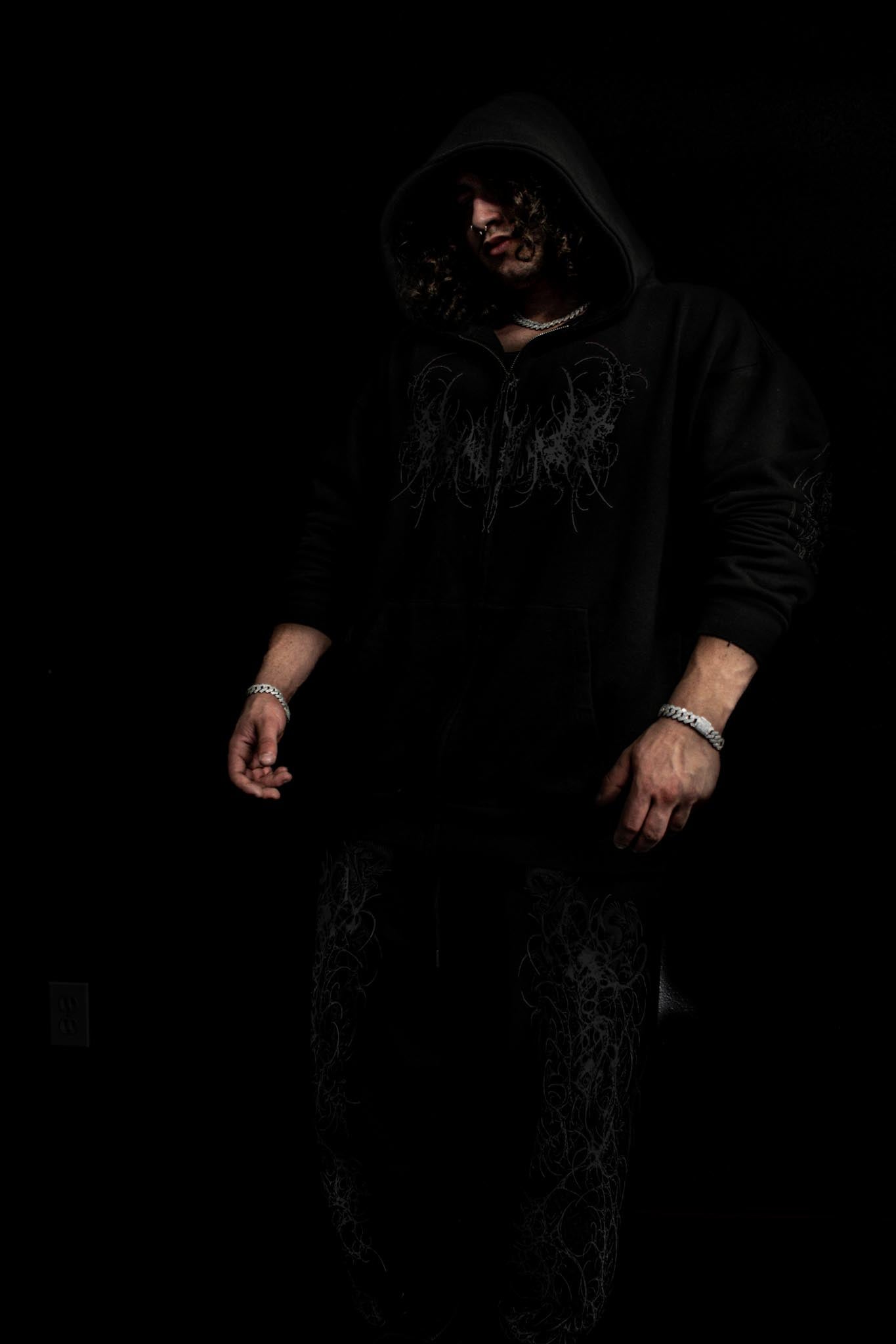 3.0 BLACKOUT HOODIE (Blackened Abyss)