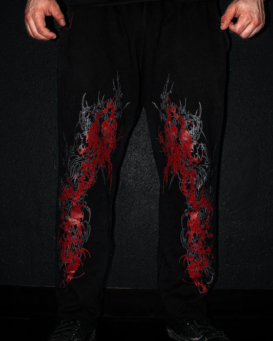 Blood Psalm Un-Cuffed Sweatpants