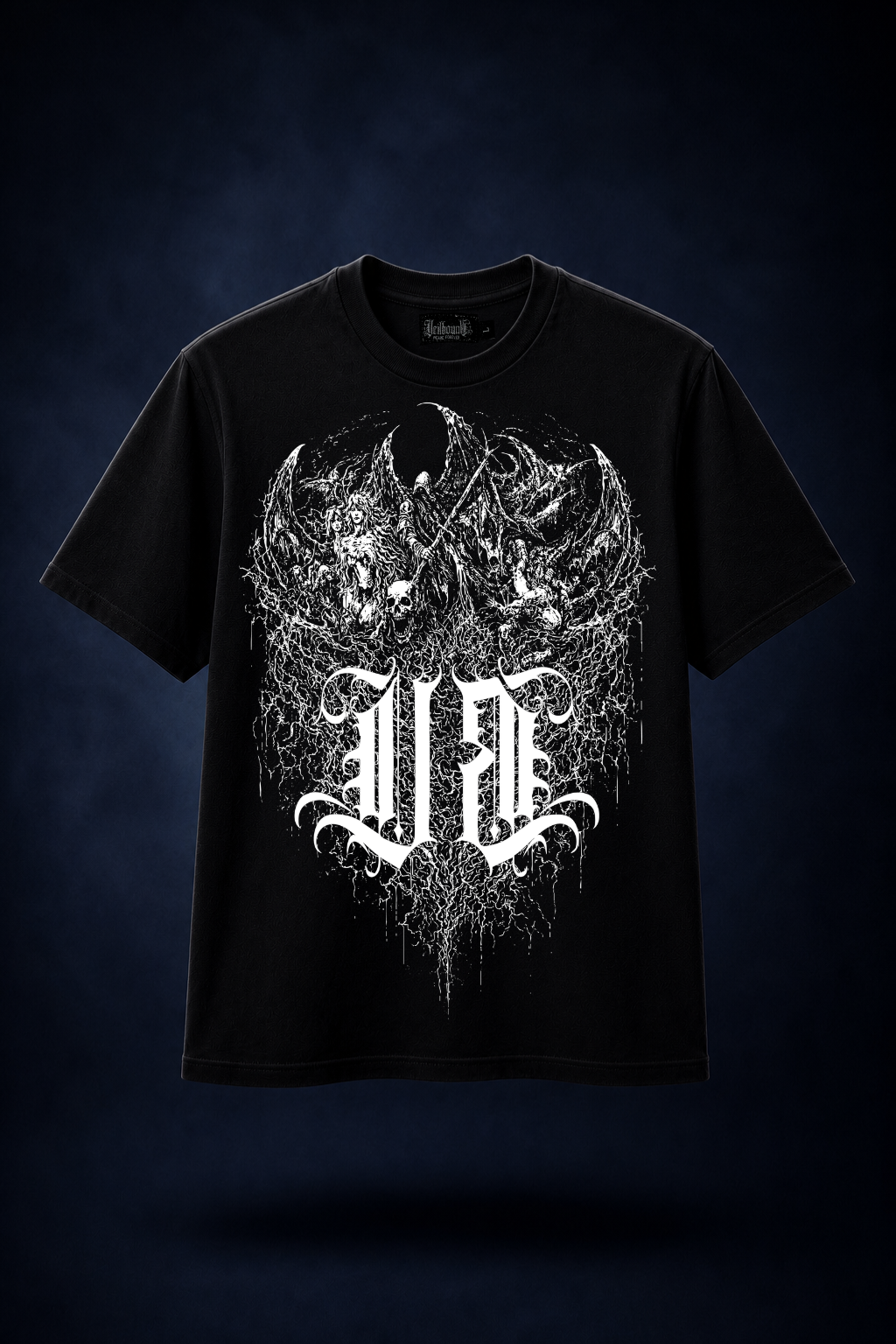 THE NEW KINGDOM — Wraith Black 230 GSM Refined Cotton Shirt